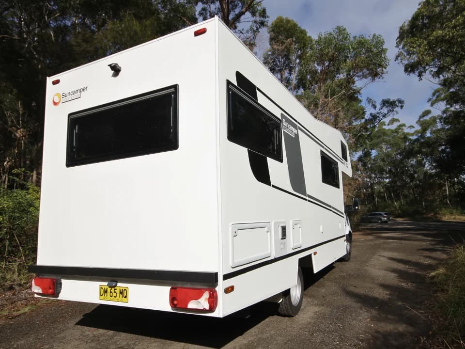 Saxby F-2 demo — rear driver-quarter exterior