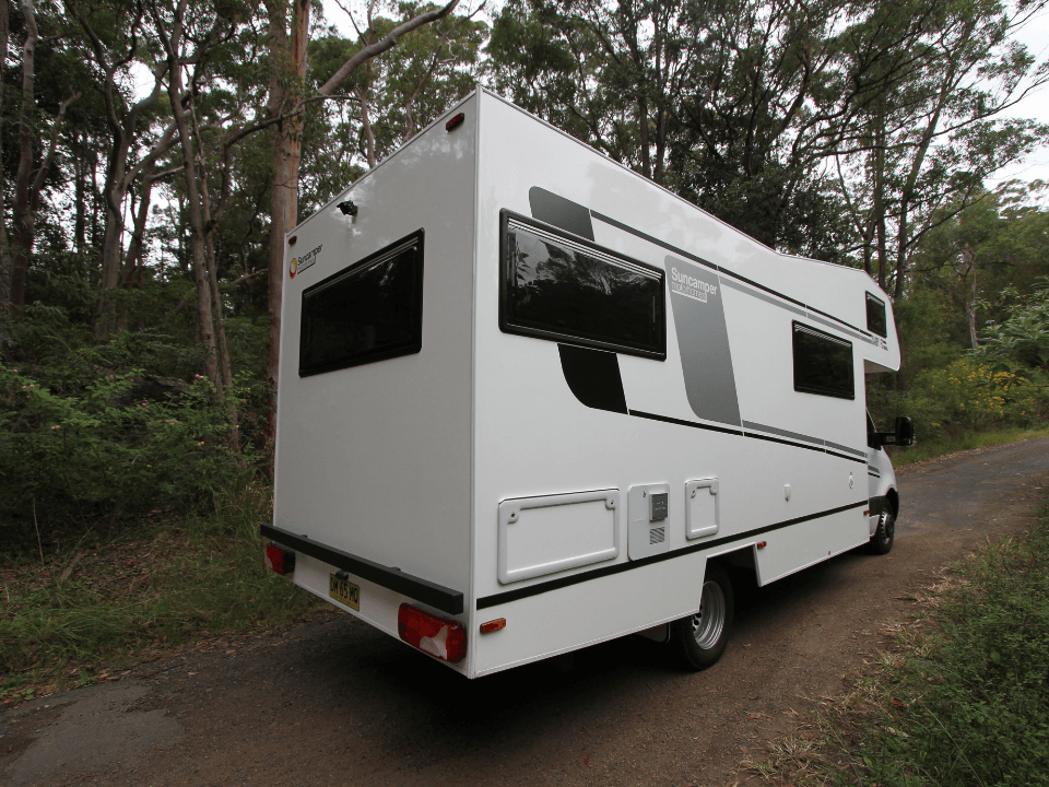 2024 Saxby F-2 demo — driver's rear quarter exterior view