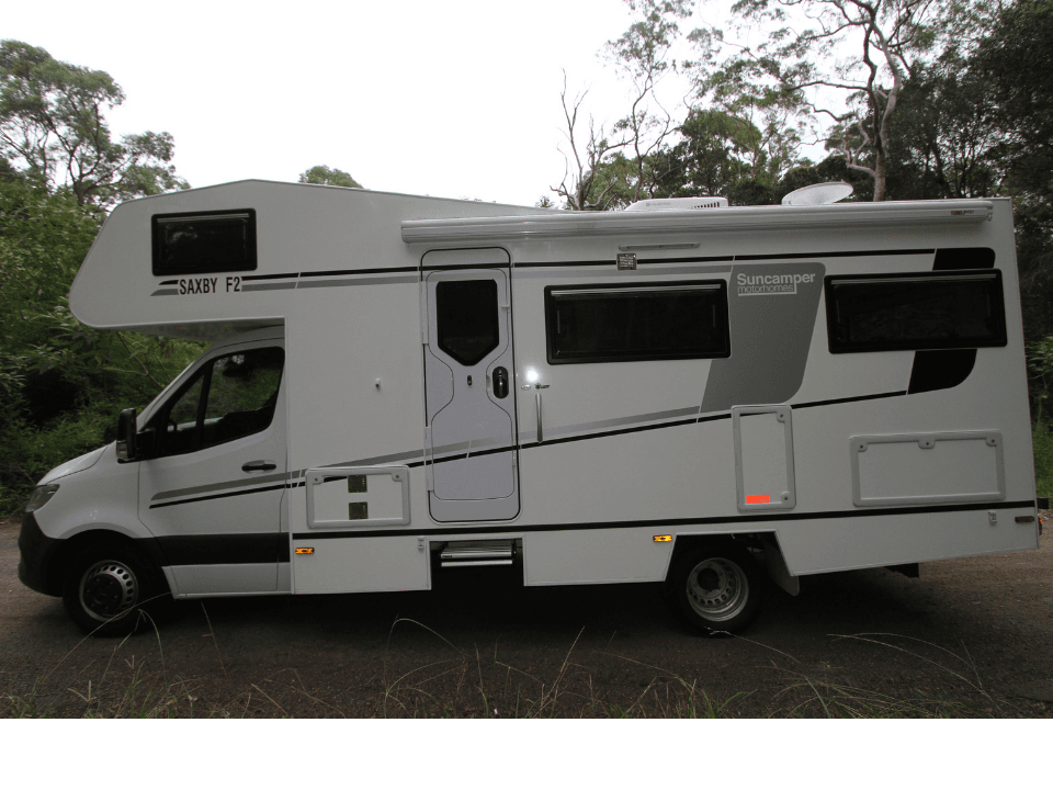 2024 Saxby F-2 demo — passenger side full exterior view