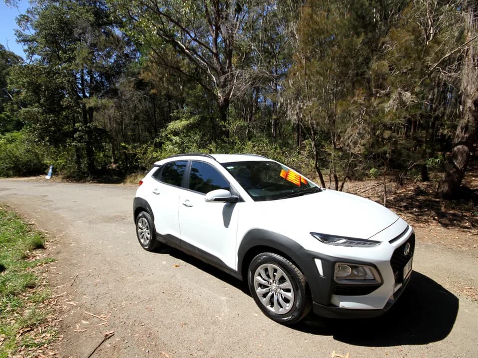 2019 Hyundai Kona Go — front three-quarter exterior, driver's side